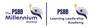 the PSBB millennium school logo